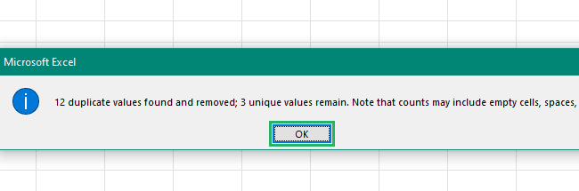 Excel prompt - templates